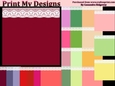 Berry and Fruit color collection CU 