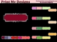 Berry and Fruit color collection CU 