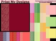 Berry and Fruit color collection CU 