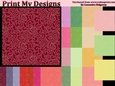 Berry and Fruit color collection CU 