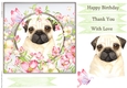 Happy Birthday thank you with love Quick card collection