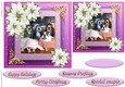 Christmas dog quick card