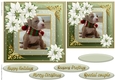 Christmas dog quick card