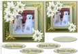 Christmas dog quick card