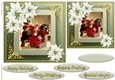 Christmas dog quick card