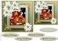Christmas dog quick card