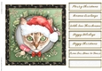 Christmas cats quick card collection