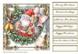 Christmas santa quick card collection