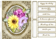 Floral card for many occasions