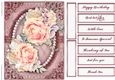 Floral card for many occasions