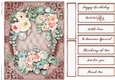Floral card for many occasions
