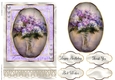 Happy Birthday Floral card