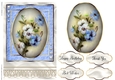 Happy Birthday Floral card