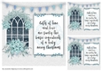 Christmas sentiment with toppers