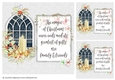 Christmas sentiment with toppers