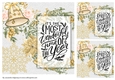 Christmas sentiment with toppers