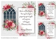 Christmas sentiment with toppers