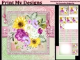 Happy Birthday thank you with love pyramid mini kit