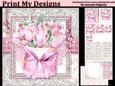 Happy Birthday thank you with love pyramid mini kit