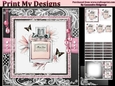 Happy Birthday thank you with love pyramid mini kit