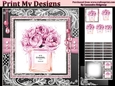 Happy Birthday thank you with love pyramid mini kit