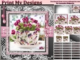Happy Birthday thank you with love pyramid mini kit