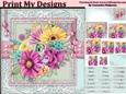 Happy Birthday thank you with love pyramid mini kit