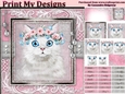 Happy Birthday thank you with love pyramid mini kit