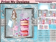 Happy Birthday thank you with love pyramid mini kit