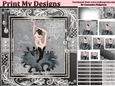 Happy Birthday thank you with love pyramid mini kit