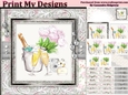 Happy Birthday thank you with love pyramid mini kit
