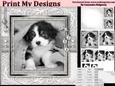 Happy Birthday thank you with love pyramid mini kit with dogs