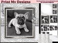 Happy Birthday thank you with love pyramid mini kit with dogs