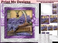 Happy Birthday thank you with love pyramid mini kit with lilac