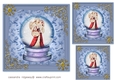 Christmas Globe Toppers