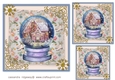 Christmas Globe Toppers 