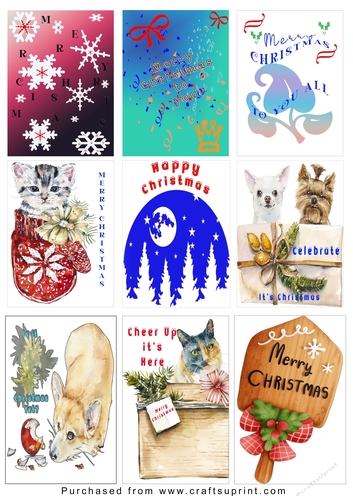 Christmas present Tags/Labels