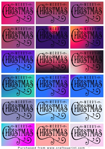 Christmas present Tags/Labels
