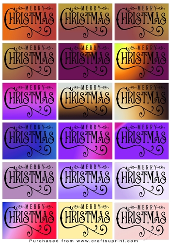 Christmas present Tags/Labels