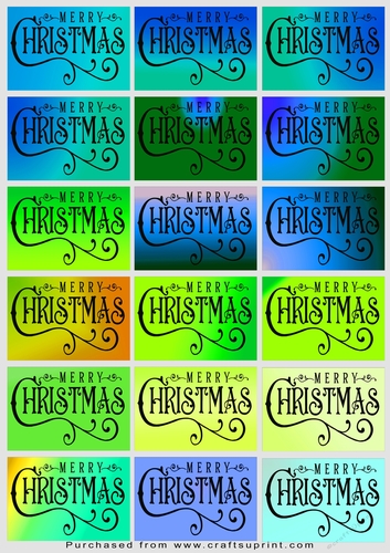 Christmas present Tags/Labels