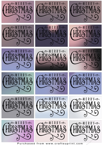 Christmas present Tags/Labels