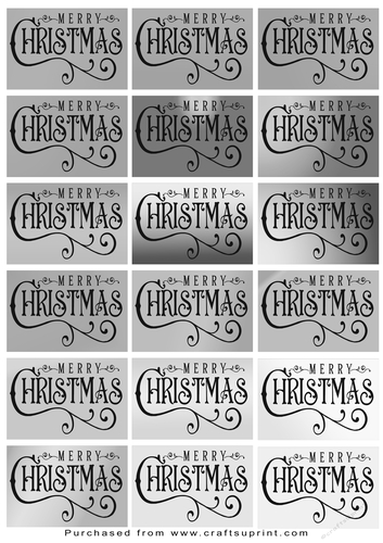 Christmas present Tags/Labels