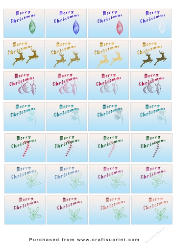 Christmas Tags/Labels