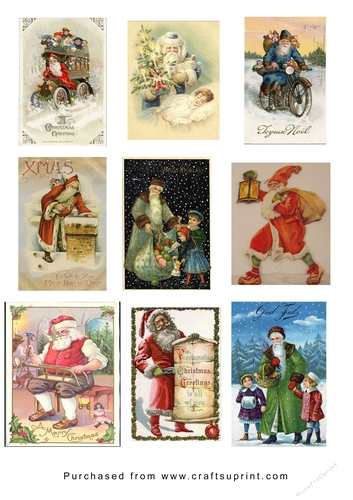 Christmas Tags/Labels Vintage tags