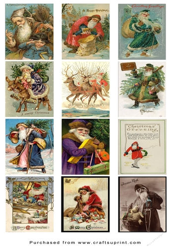 Christmas Tags/Labels Vintage tags