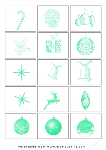Christmas Tags/Labels Shapes