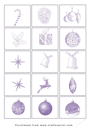 Christmas Tags/Labels Shapes