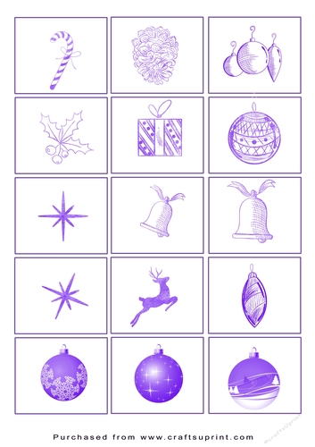 Christmas Tags/Labels Shapes
