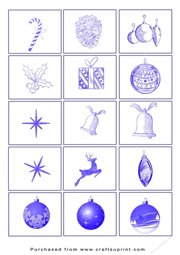 Christmas Tags/Labels Shapes