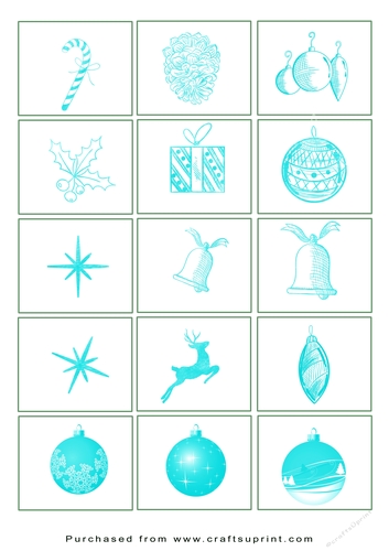 Christmas Tags/Labels Shapes